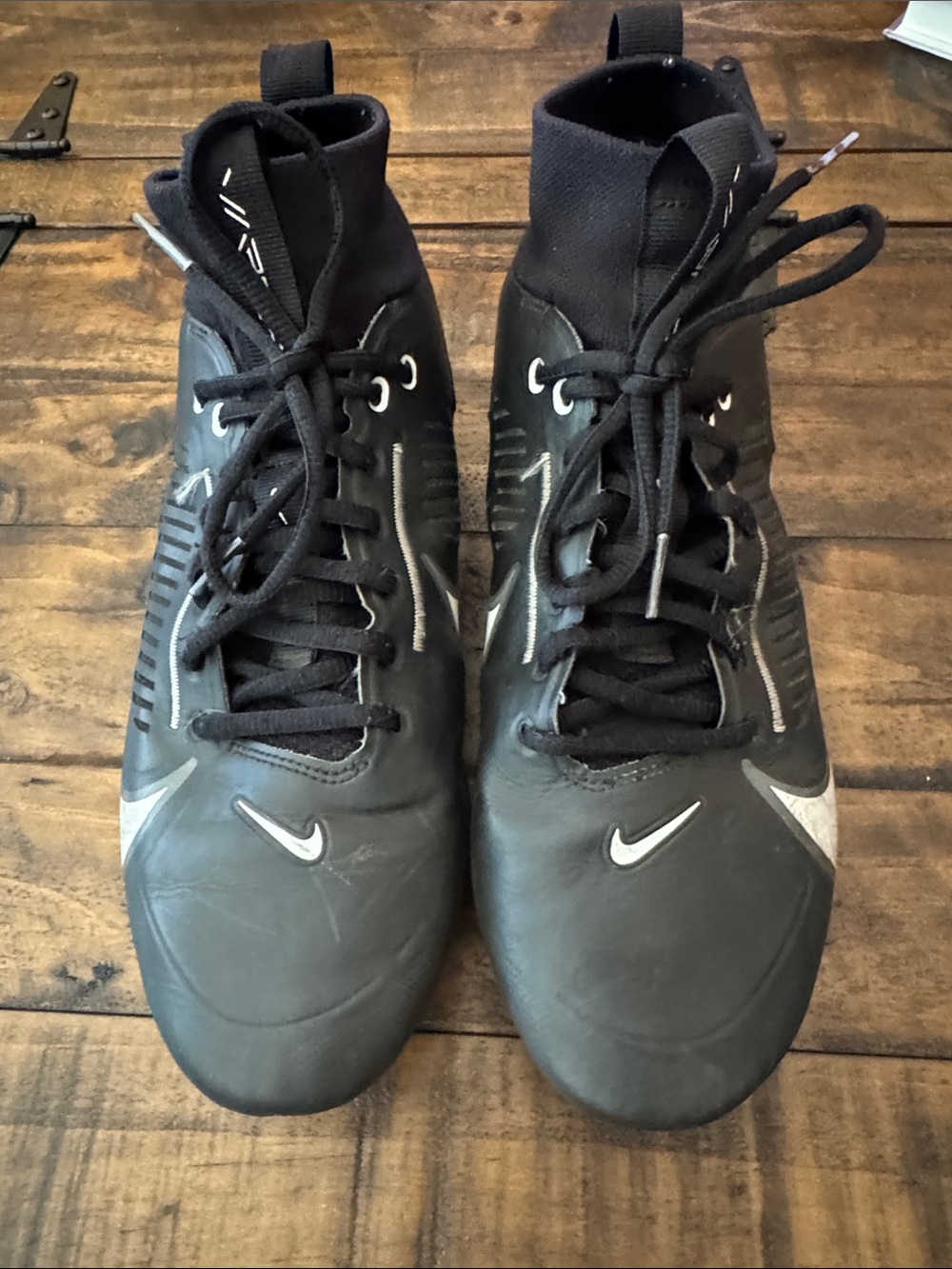 Nike Vapor Edge Pro 360 2 "Black7Iron Grey/White" cleats